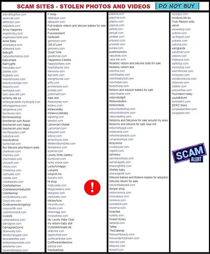 SCAM LIST LONG