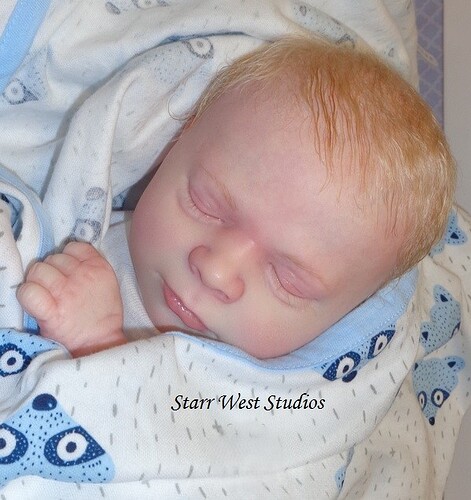 THOMAS ASLEEP  REALBORN - GIFT BABY