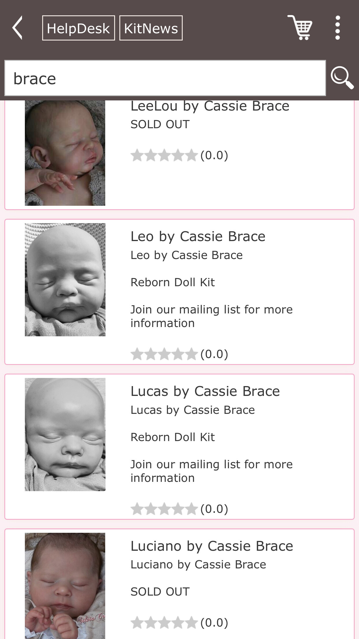 Reborn luciano cassie brace store