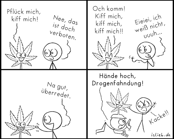 Lustige Bilder, Memes und Witze zum Thema Cannabis Offtopic Forum
