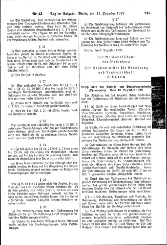 19291210 - Opiumgesetz Hanf I