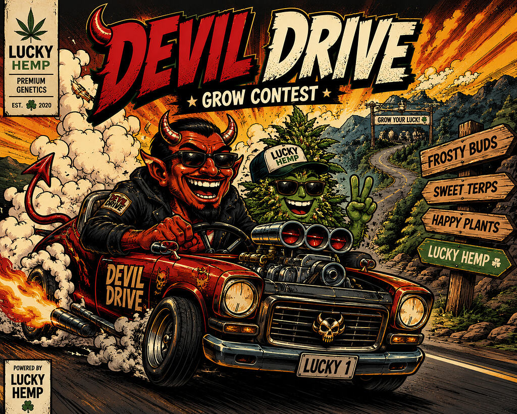 Devil Drive - 3 Monate Vollgas mit Lucky Hemp