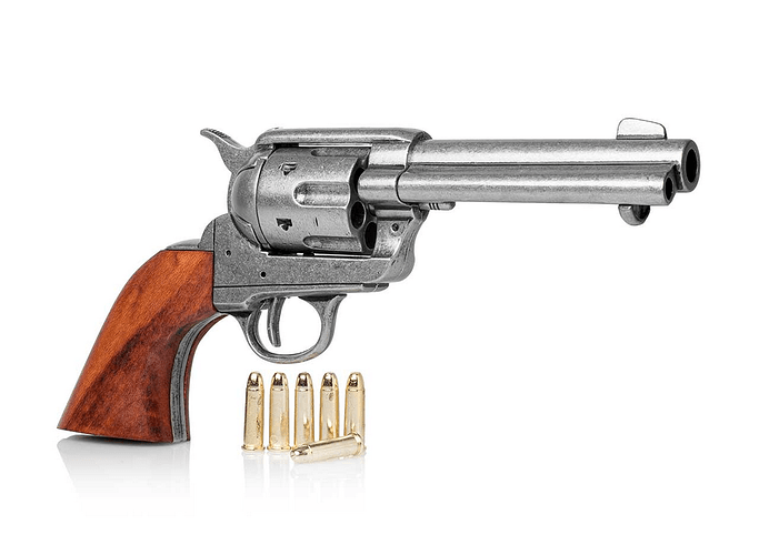 Screenshot 2025-02-18 at 17-24-22 Colt 45 Peacemaker mit Munition - Deko Revolver Waffen-Schaulade