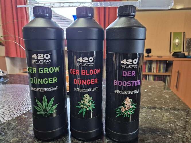 420Flow Dünger mit Pipette