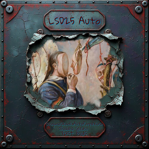 LSD25Auto Etikett