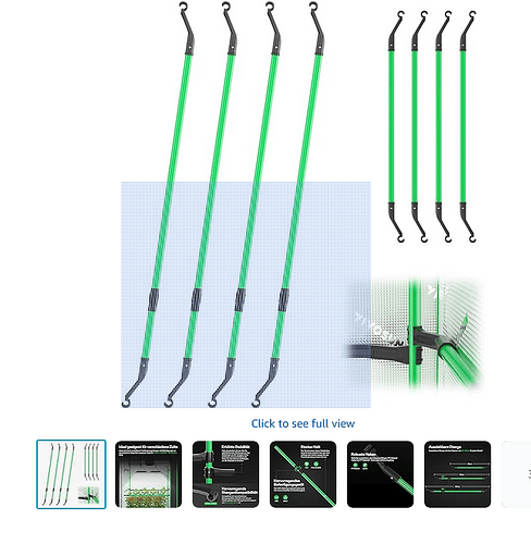 Screenshot 2025-10-14 at 00-12-12 VIVOSUN High-CFM Kit for Grow Tents Stabilisation Poles Green Length 60-120 cm Suitable for 60 x 60 cm 90 x 90 cm 120 x 60 cm and 120 x 120 cm Grow Tents Pack of 4 Amazon.de Garden