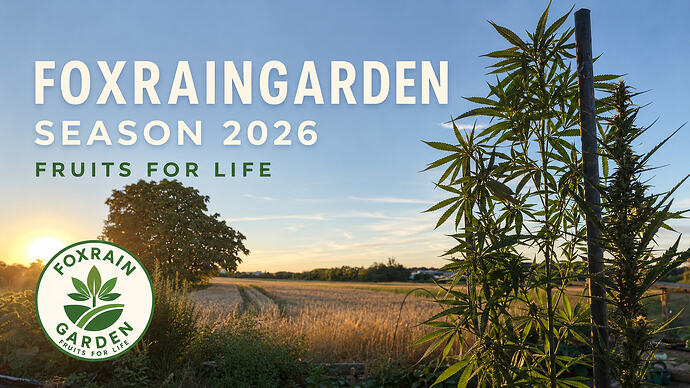 Foxraingarden Season 2026 - August