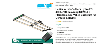 Screenshot 2025-10-22 at 16-45-19 2025 Beste Pflanzenlampe - FC 4000-EVO Samsung Dimmbar Mars Hydro EU