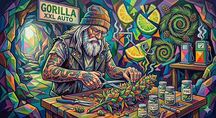 Gorilla Auto trimmen - Kopie