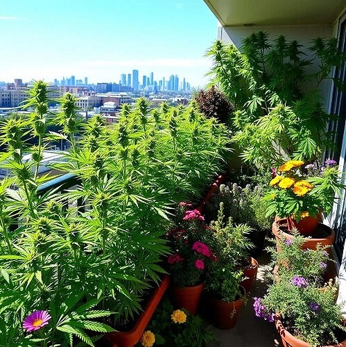 Blickwinkel eines Growers