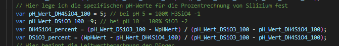 SiO3 und H4SiO4