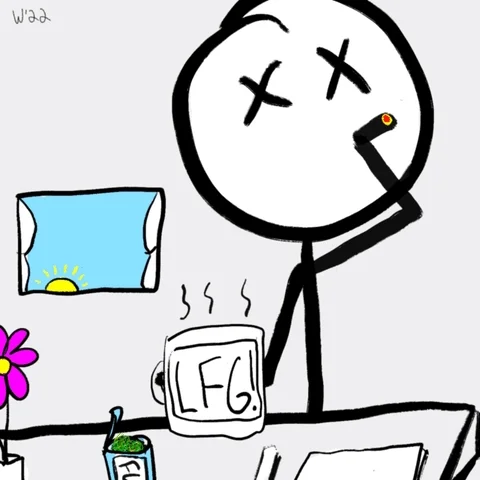 Happy Coffee GIF by Stoner Stick People