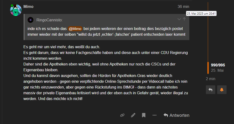 Beitrag Mimo