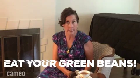 Eat Green Beans GIF by Cameo