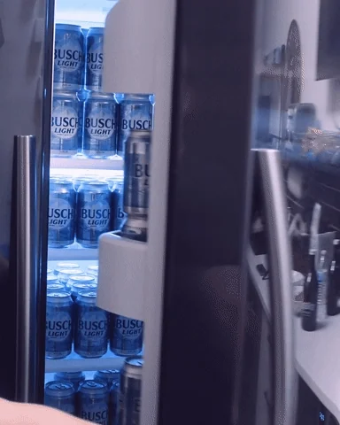 Beers Fridge GIF by Busch Beer