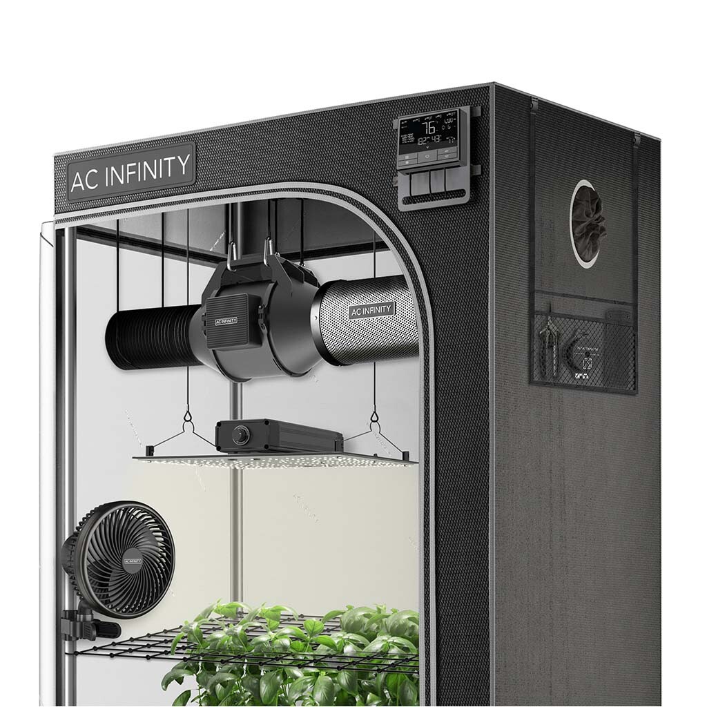 AC Infinity Advance Grow Zelt-System 120x60x180cm LED 220W