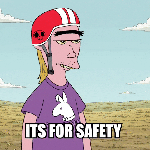 Helmet Safety GIF by Web3 Playboys