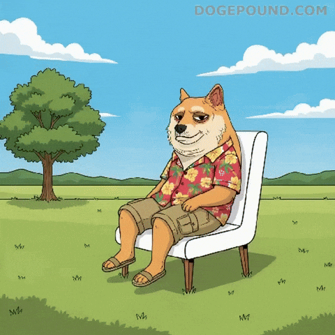 Dog Blinking GIF by Doge Pound