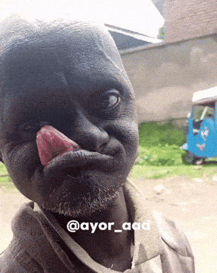 Funny Face Tongue GIF