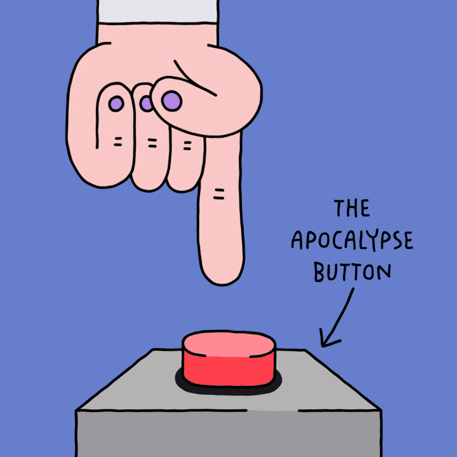 End Of The World Launch GIF by Psychrome