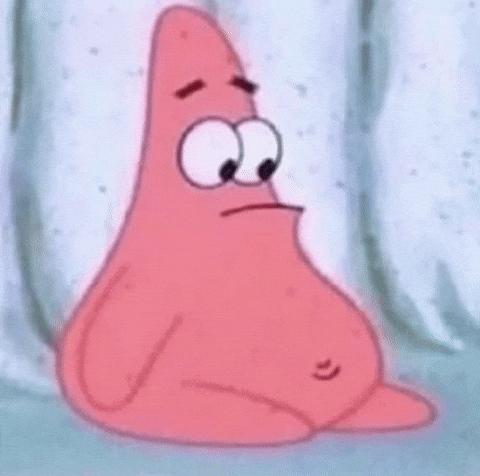Sad Patrick Star GIF