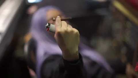 light up smoking GIF by Abby Jasmine