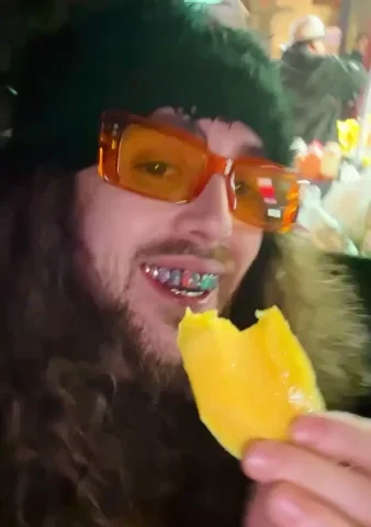 Fashion Eating GIF by LorenzoTheGawd