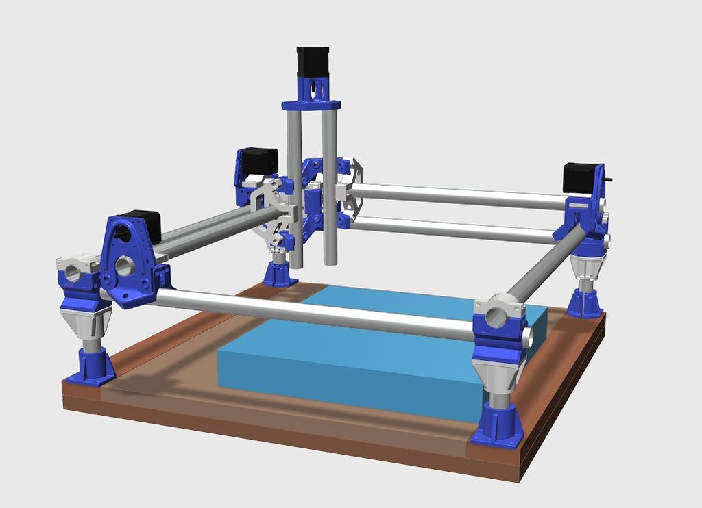 Сборка 24. MPCNC primo фрезер. MPCNC v1. MPCNC 4 ось. MPCNC комплект деталей.