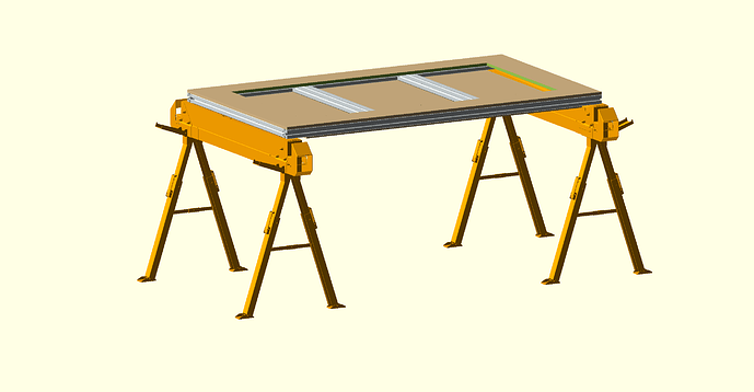 sawhorses
