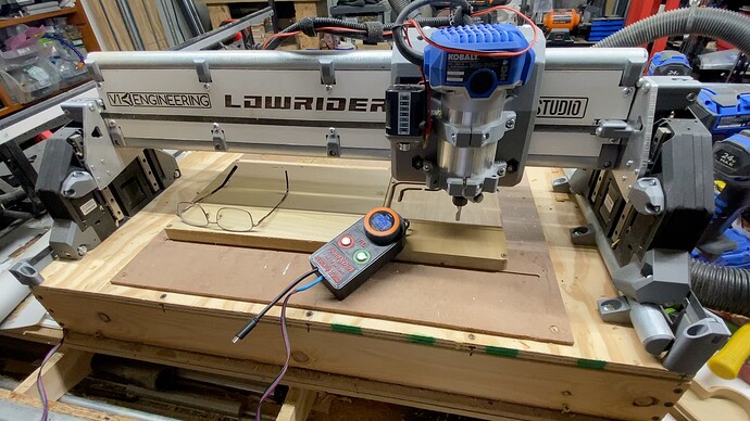 2024-10-08 LowRider v4 DIY CNC (BETA ver) Amazing hardwood test cut at 3000mm:min and 12m depth of cut!.MOV SCREN GRAB 001