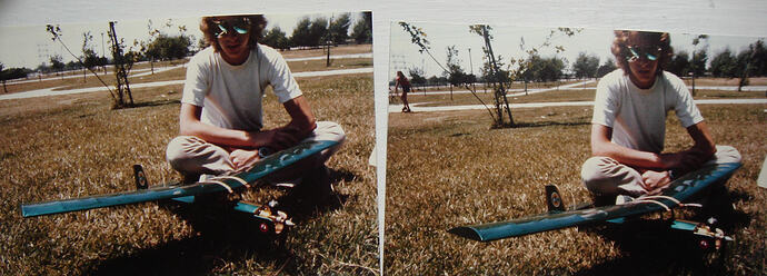 My 1st RC plane- the QT (stereo pair)