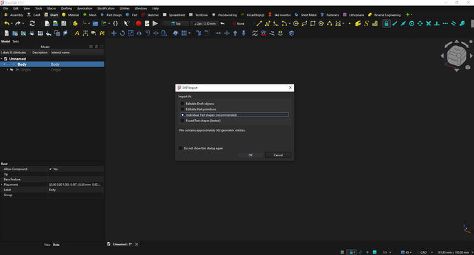 Import the XZ Max DXF_3