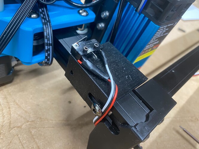 IMG_4731 - TwoTrees TTS-55 (5.5w) Laser Engraver w Y end stop added on 3D-printed mount 02