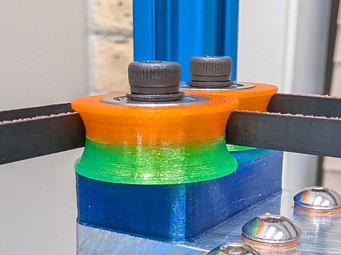 concave pulley profile