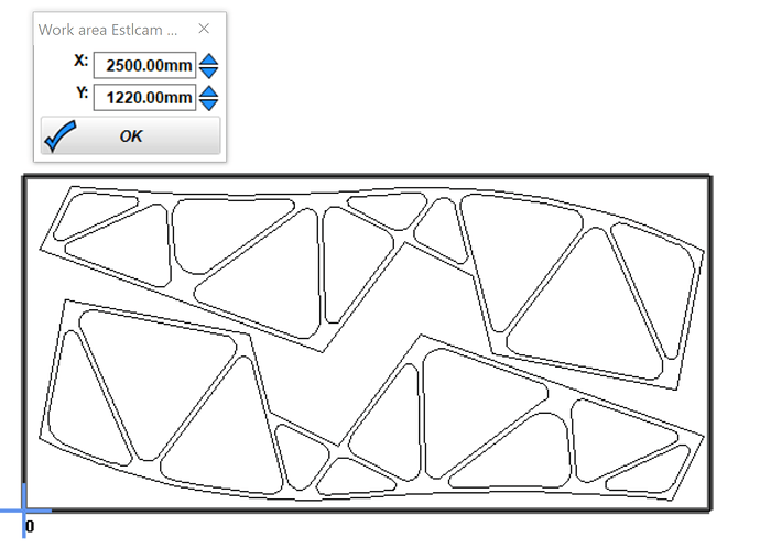 Scaled fuselage DXF (QCAD)