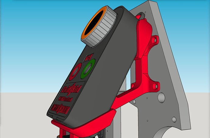 Cradle for FluidNC Dial Pendant on LR3 YZ plate 01 - Screenshot 2024-01-11 at 7.10.09 PM