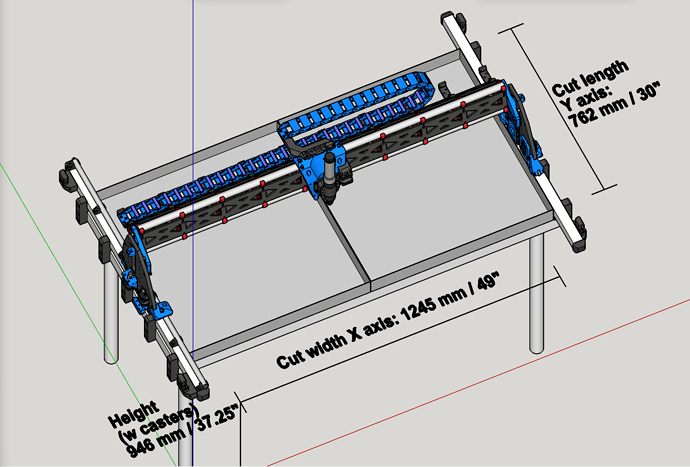 04. CNC Plasma table using the LowRider v3 motion control system