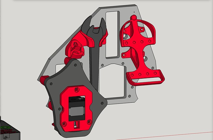 Cradle for FluidNC Dial Pendant on LR3 YZ plate 03 - Screenshot 2024-01-11 at 3.40.48 PM