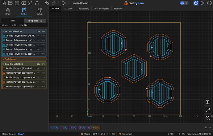 toolpaths