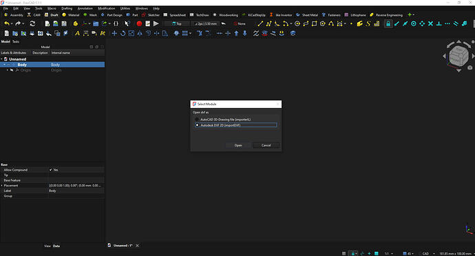 Import the XZ Max DXF_2