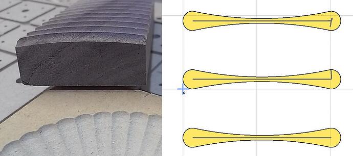 convex straight tool carves