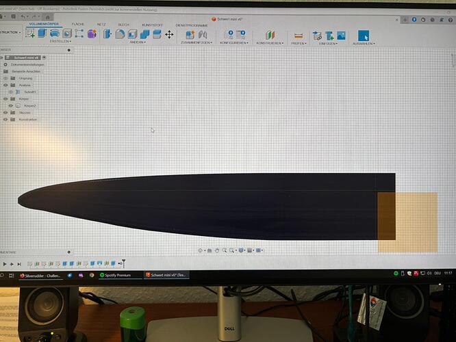 1 Rudder CAD Model