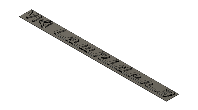V1E LR3 Badge Insert