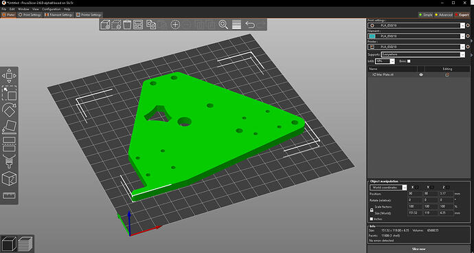 XZ Max Plate STL