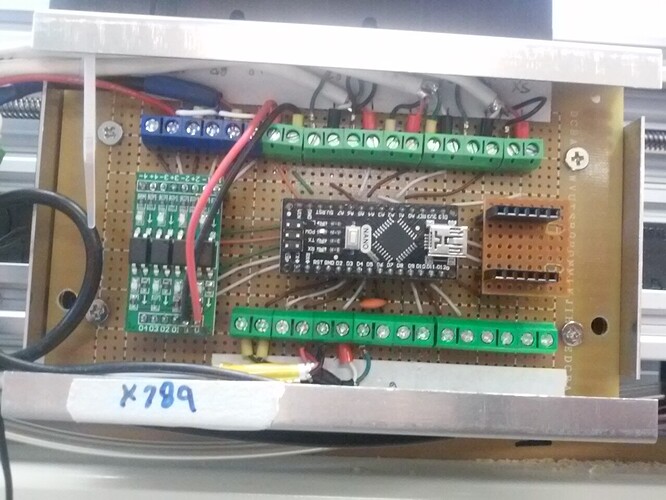 nano sheild w PC817 board