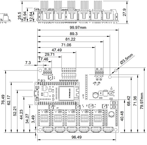 Jackpot CNC dimensions