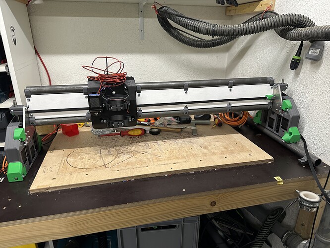 Assembled LR4. Electronics WIP