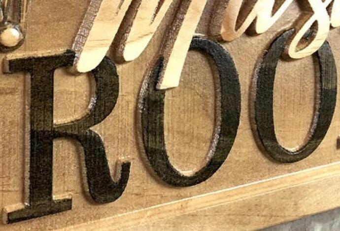 looks like 3d stacked text