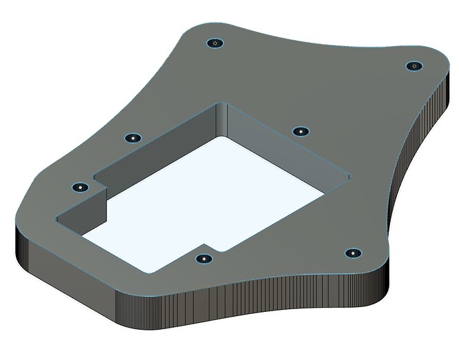 Y-extend Plate STL - Chatter