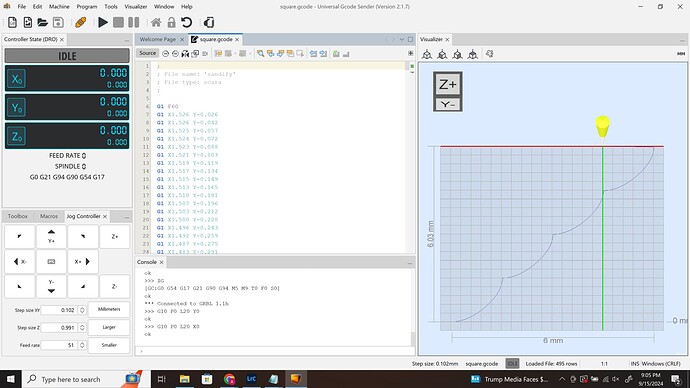 square pattern